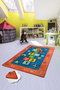 Conceptum Alfombra Seksek Roja 140 x 190 cm